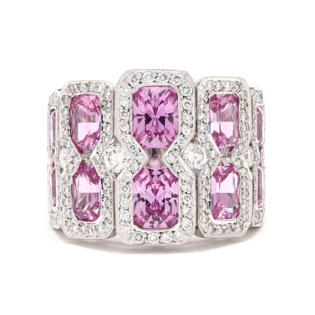 white-gold-pink-sapphire-and-diamond-ring-cyril-waskoll