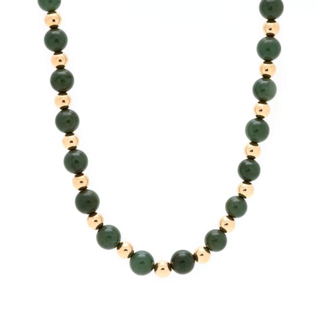 jadeite-jade-and-gold-bead-necklace