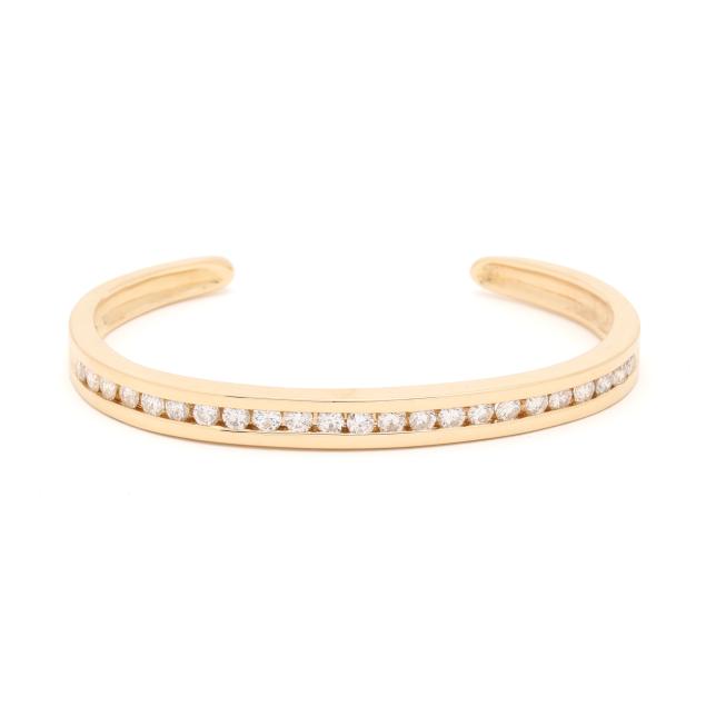 gold-and-diamond-cuff-bracelet