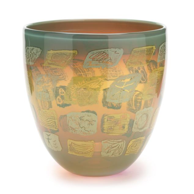 gary-beecham-nc-b-1955-and-mary-lynn-white-american-b-1950-i-basket-1-i-glass-vessel