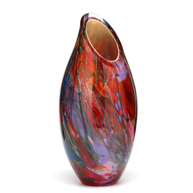 tim-lazer-large-art-glass-vase