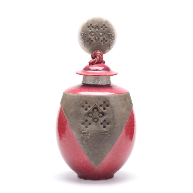 phil-chapman-american-1952-2008-impressive-raku-covered-vessel