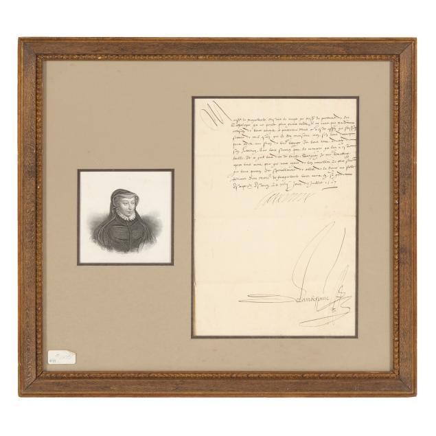 catherine-de-medici-1519-1589-letter-signed-to-monsieur-de-fourquevaulx
