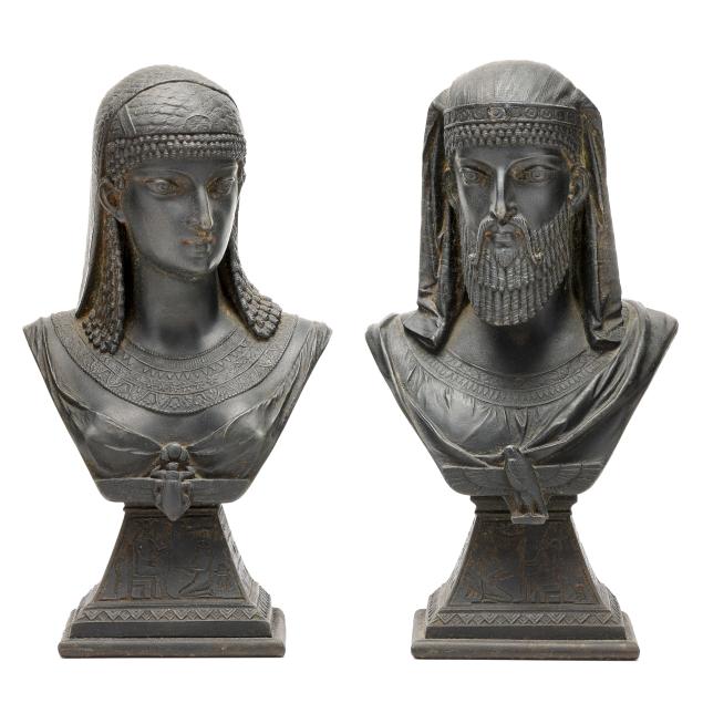 after-anatole-jean-guillot-french-1865-1911-two-busts-of-ptolemaic-egyptian-rulers