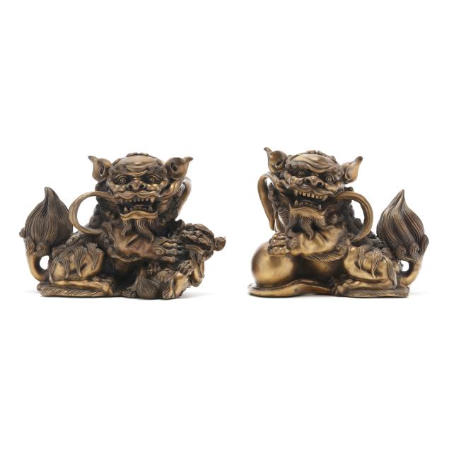 a-pair-of-chinese-bronze-foo-lions