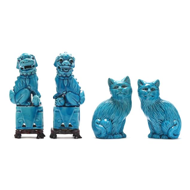 two-pairs-of-chinese-blue-glazed-porcelain-animals