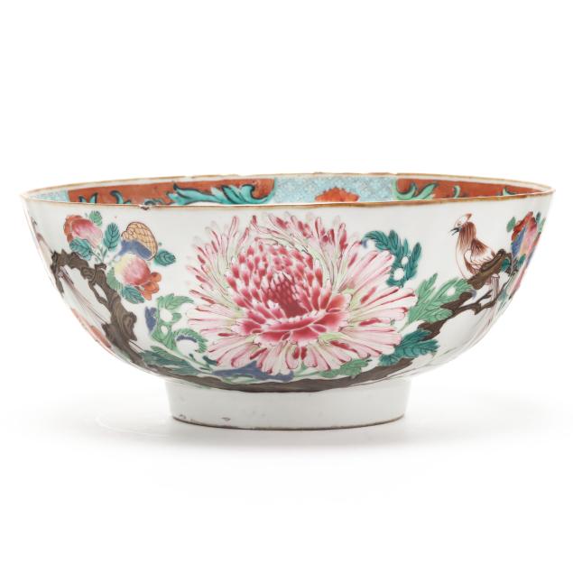 a-large-chinese-porcelain-center-bowl-with-birds-and-flowers