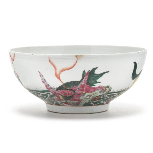 a-chinese-famille-verte-porcelain-bowl-with-mythical-beasts
