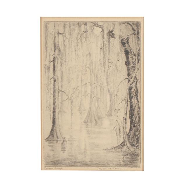 elizabeth-o-neill-verner-american-1883-1979-i-cypress-swamp-i