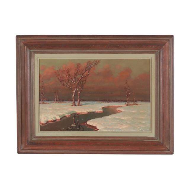 serge-sedrac-russian-1878-1974-snowy-landscape-with-stream