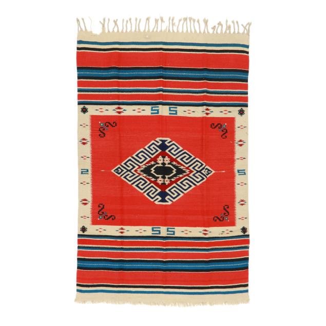 vintage-southwestern-serape-or-area-rug