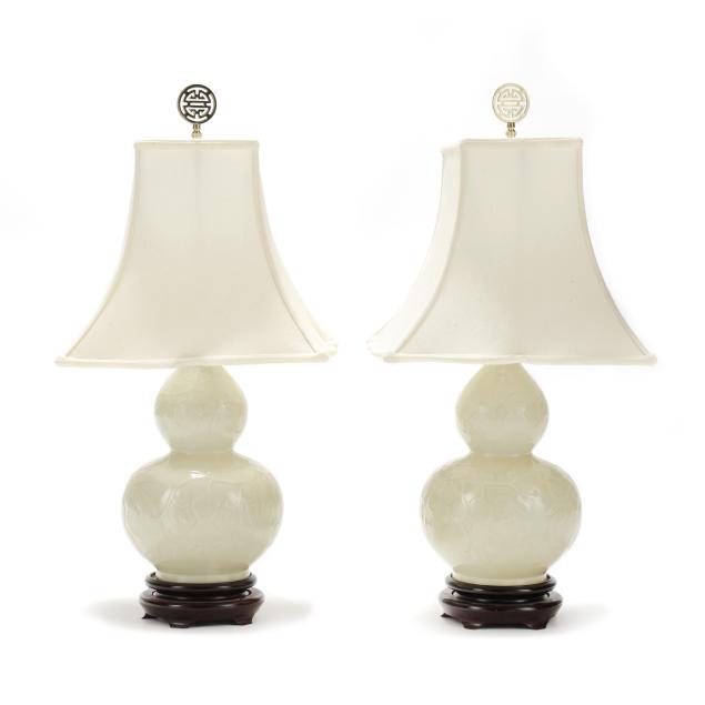 a-pair-of-chinese-celadon-double-gourd-table-lamps