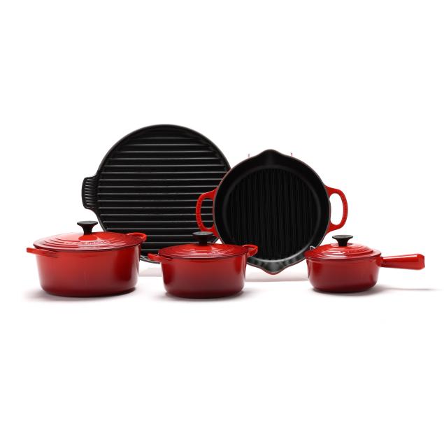 le-creuset-enameled-cast-iron-eight-piece-set-in-cerise