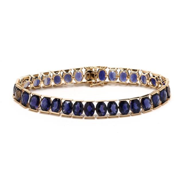 gold-and-amethyst-line-bracelet