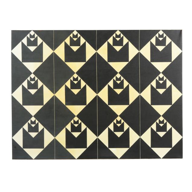 john-hiigli-american-1943-2017-large-grid-painting