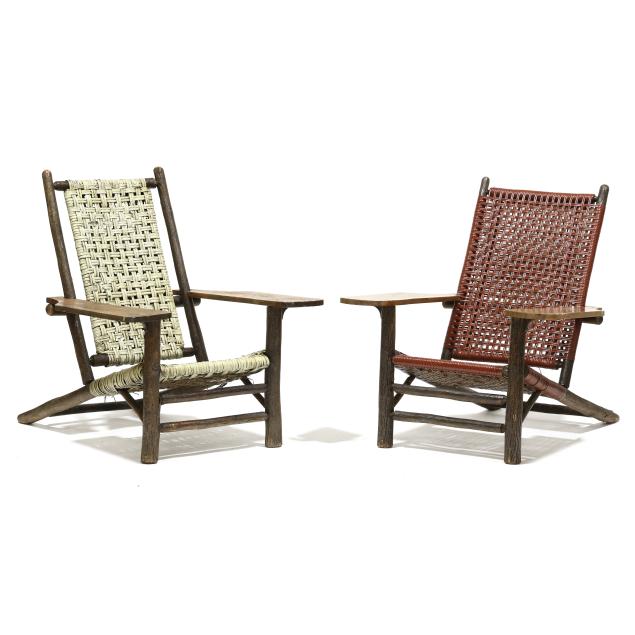 attributed-old-hickory-pair-of-adirondack-chairs