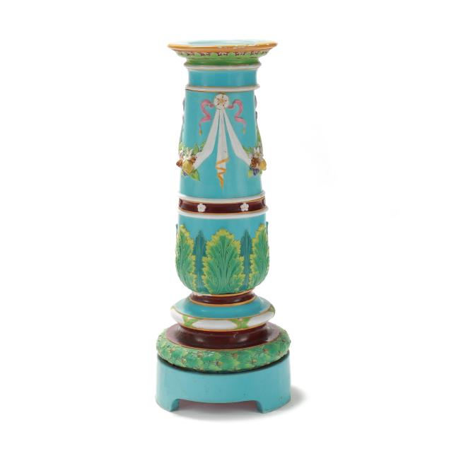 antique-minton-majolica-pedestal