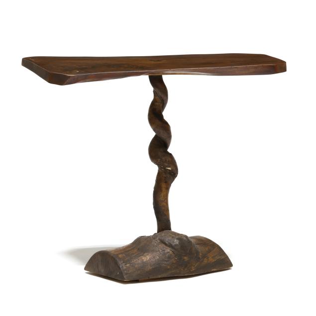 folk-art-root-wood-console-table