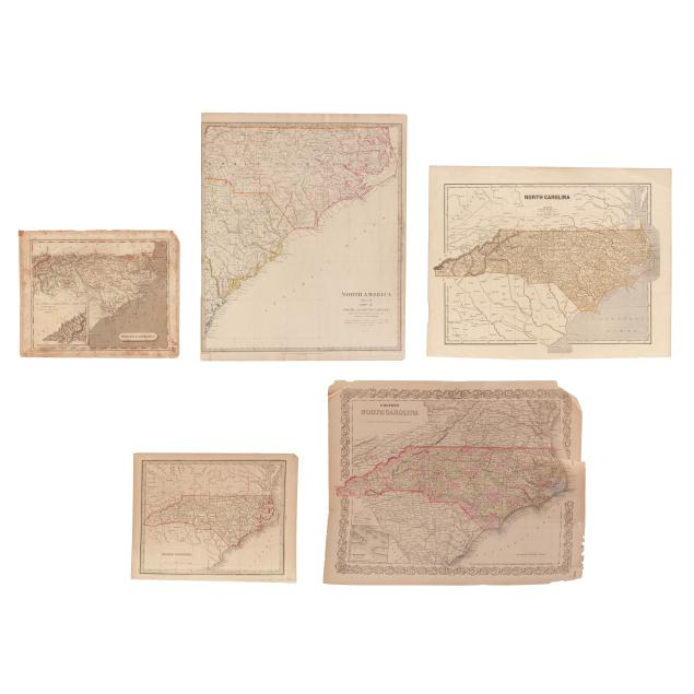 five-19th-century-maps-of-north-carolina