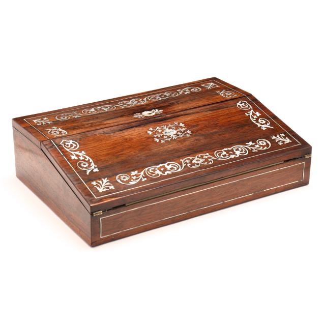 antique-english-inlaid-rosewood-lapdesk