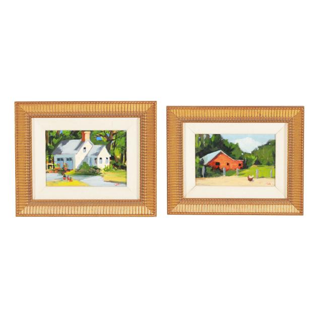 linda-cheek-nc-two-original-paintings