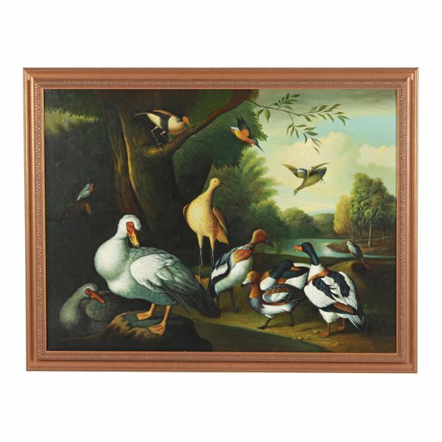 a-chelsea-house-decorative-painting-of-waterfowl