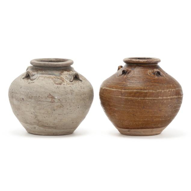 two-chinese-pottery-pots-with-lug-handles