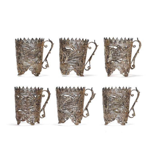 six-continental-sterling-silver-filigree-cup-holders