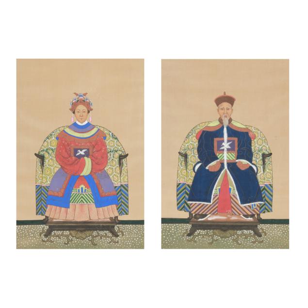 a-pair-of-chinese-ancestor-portraits