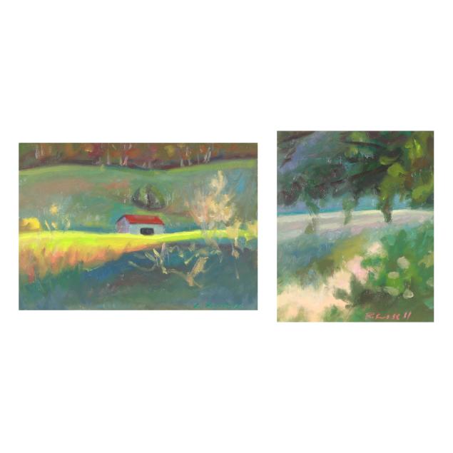 ryan-russell-american-i-soft-reflection-i-and-i-enfield-barn-i-two-works