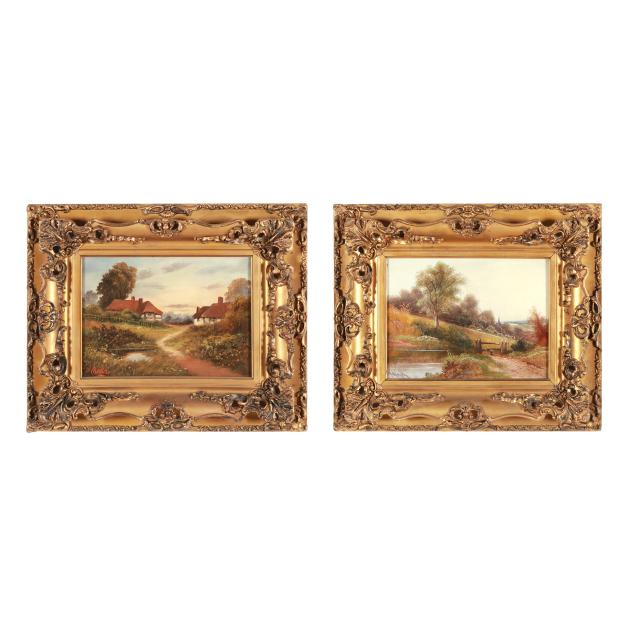 a-near-pair-of-english-school-chocolate-box-paintings