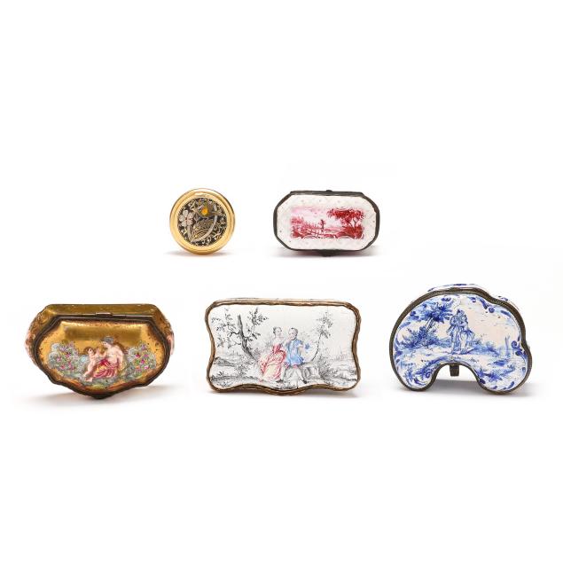 five-continental-pill-and-snuff-boxes-including-18th-century