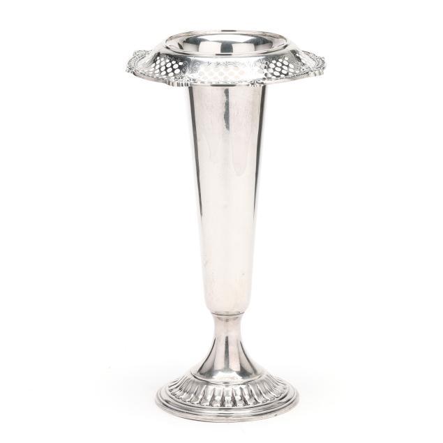 gorham-sterling-silver-trumpet-vase-with-everted-rim