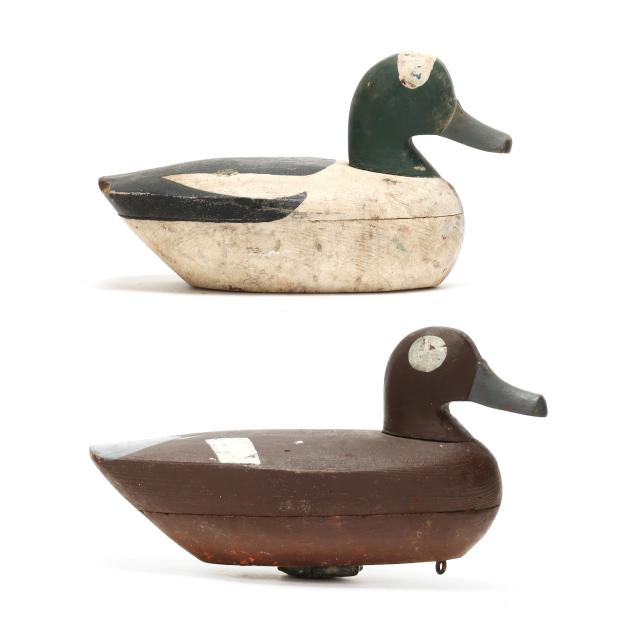 eldon-willis-nc-1908-1981-and-elmer-salter-nc-1902-1964-pair-of-bufflehead