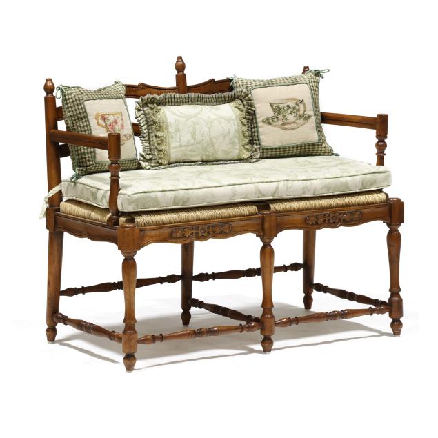 french-provincial-style-walnut-bench