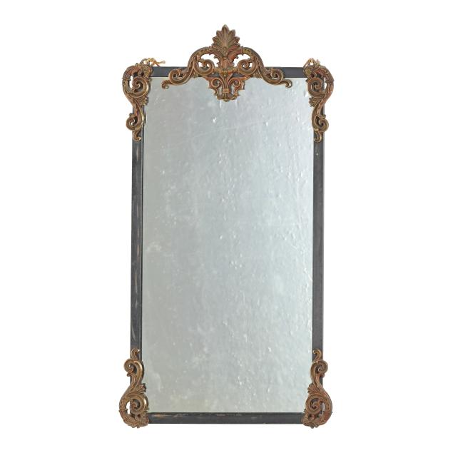 vintage-iron-and-brass-framed-mirror