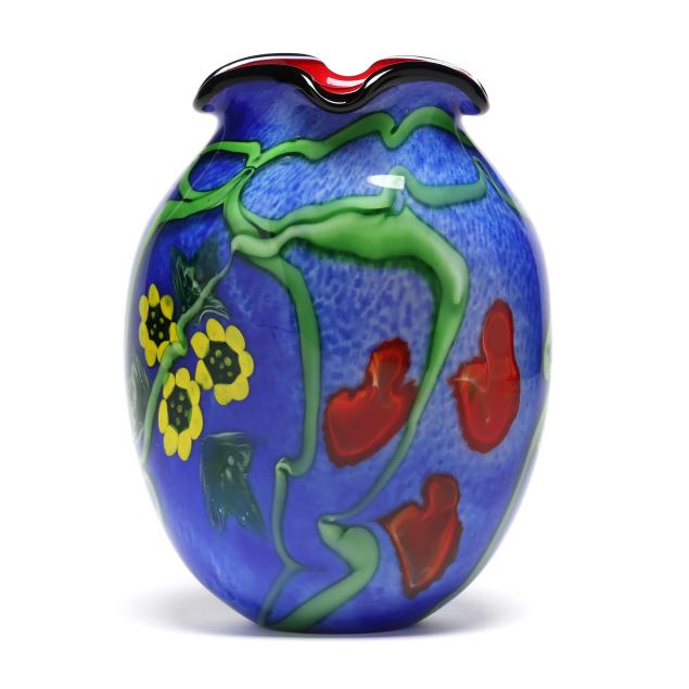 floral-art-glass-vase