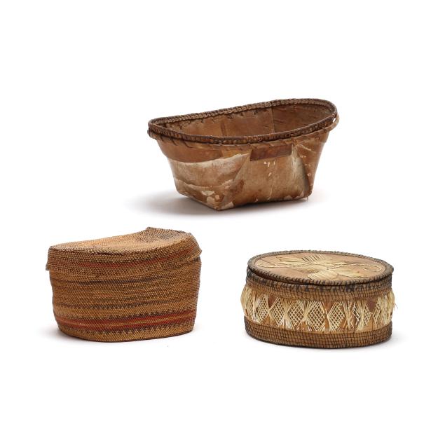 three-small-vintage-native-american-baskets