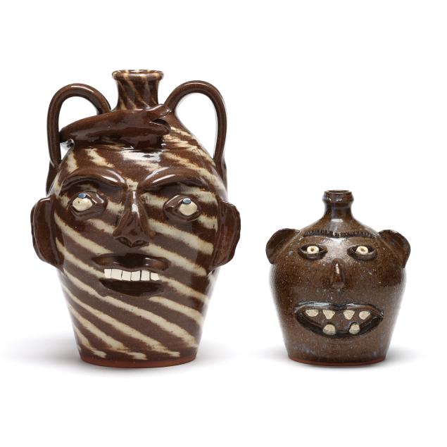charles-lisk-vale-nc-b-1952-two-face-jugs