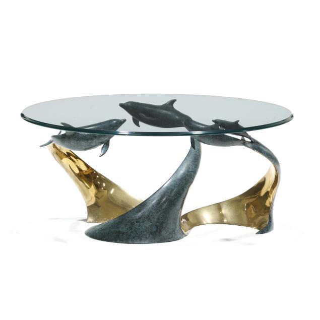 barclay-hill-i-dolphin-dreams-i-sculptural-bronze-and-glass-coffee-table