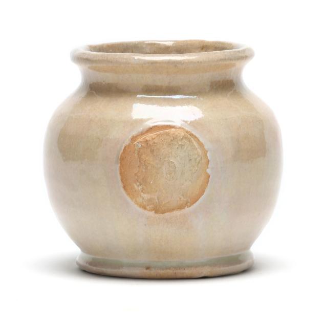 annetta-johnson-saint-gaudens-american-1869-1943-small-art-pottery-vase-with-children-s-cameos