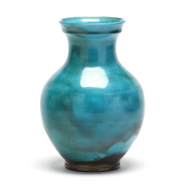 ben-owen-iii-seagrove-nc-b-1968-chinese-blue-han-vase