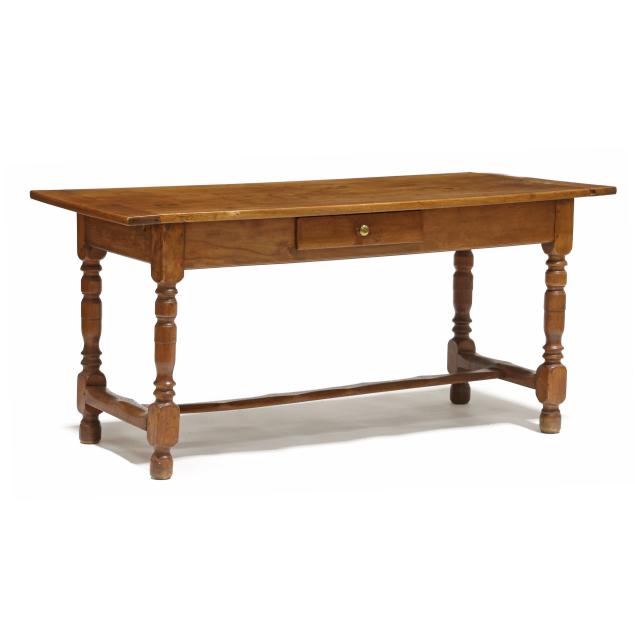 french-walnut-one-drawer-tavern-table