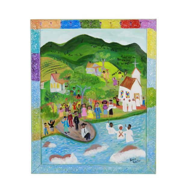 theresa-gloster-nc-river-baptism