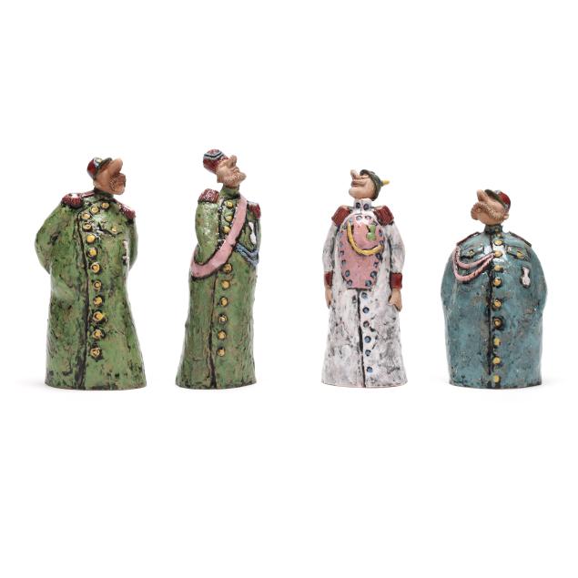four-czech-terracotta-general-figurines