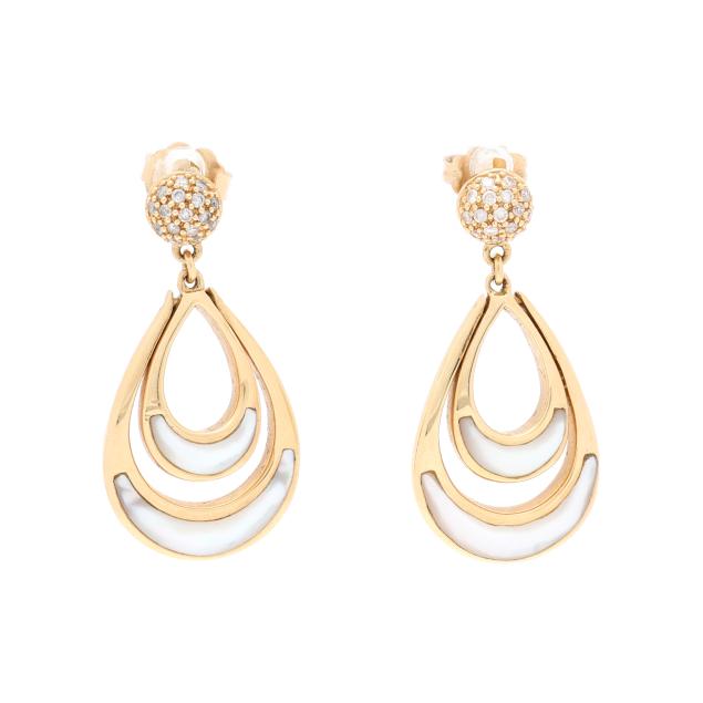 gold-mother-of-pearl-and-diamond-earrings