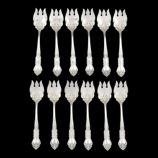 set-of-twelve-r-blackinton-co-i-helena-i-sterling-silver-ice-cream-forks