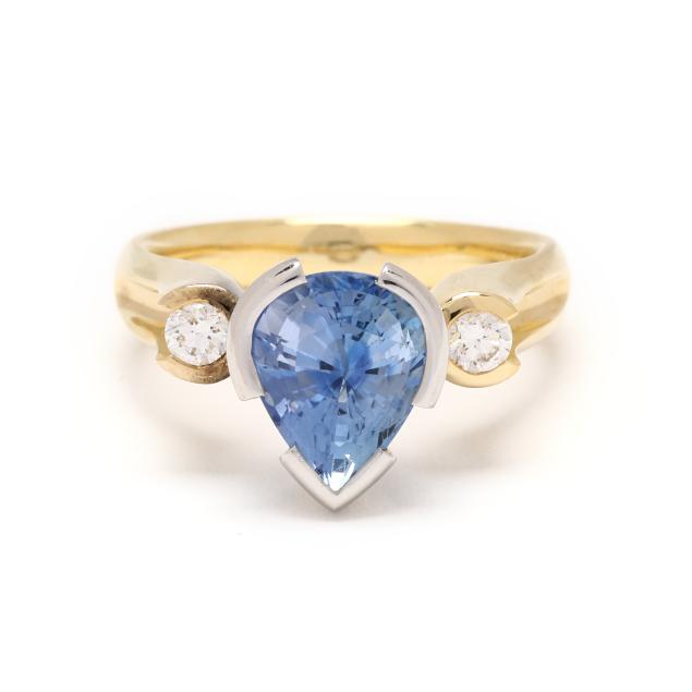 gold-platinum-sapphire-and-diamond-ring