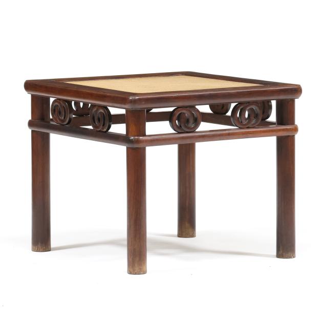 a-chinese-cane-top-double-coin-motif-stool