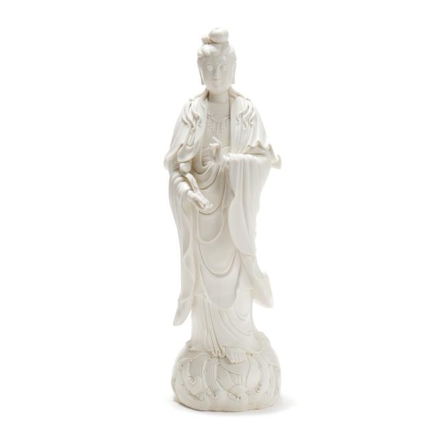 a-large-chinese-blanc-de-chine-dehua-guanyin-sculpture
